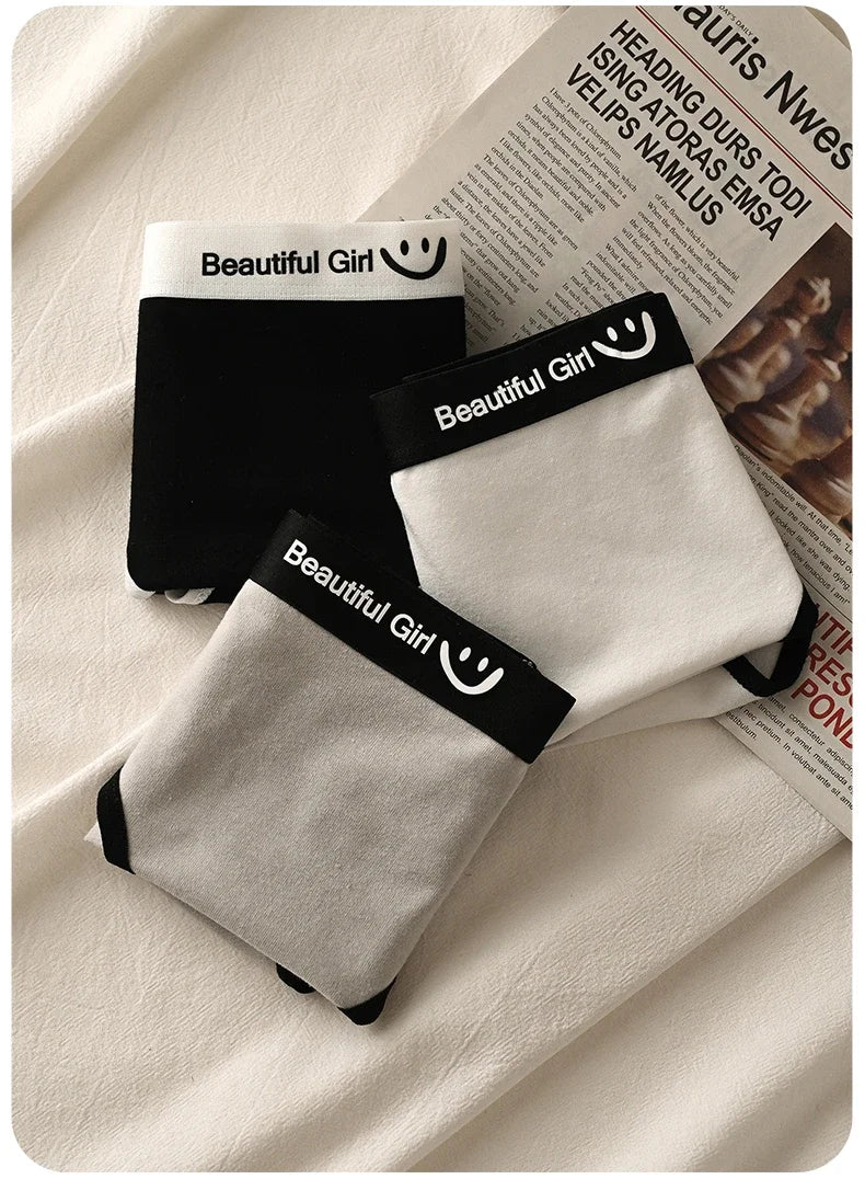 3 PCS/set Women's Cotton Soft