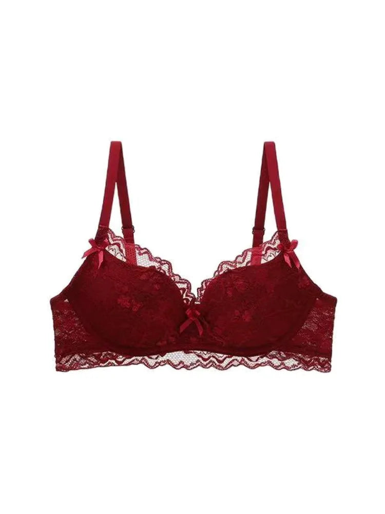 Cute Red Bra and Panty Set