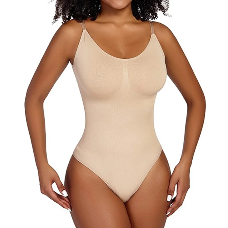 GUUDIA Spandex Bodysuit Thong
