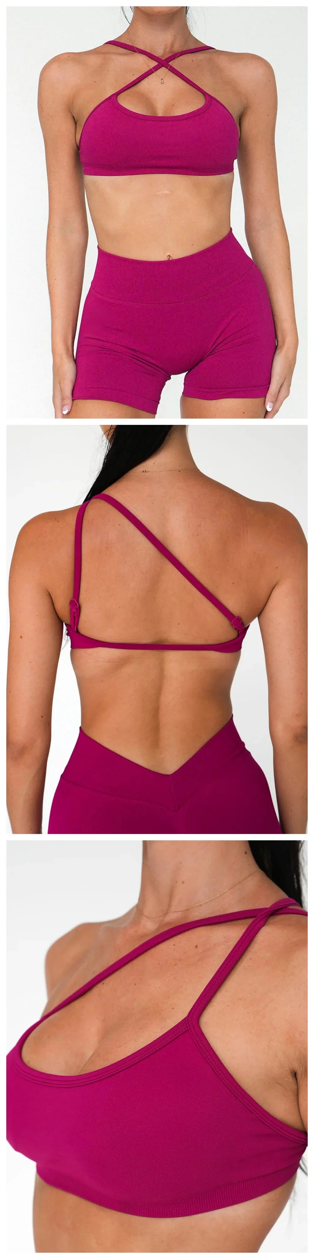 Women's Seamless Yoga Bra, 3