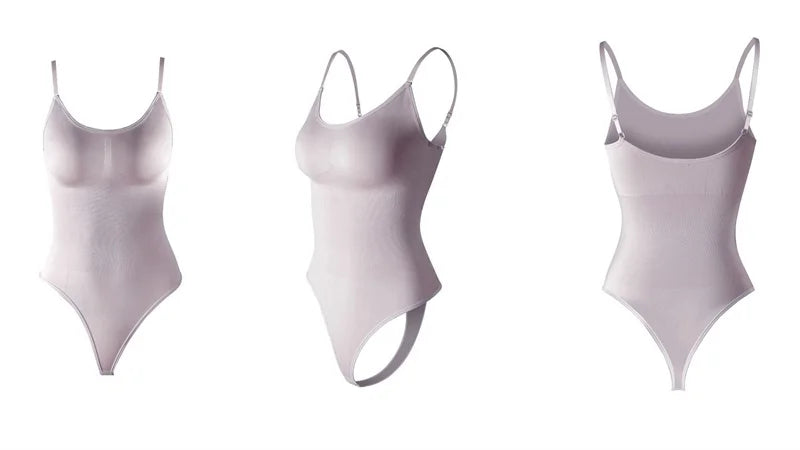 GUUDIA Spandex Bodysuit Thong