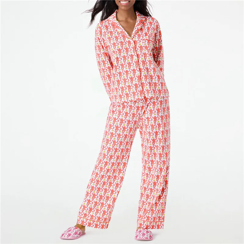 Roller Rabbit Monkey Pajamas