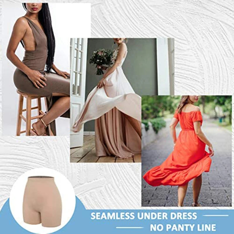 Seamless Slip Shorts Women Panties