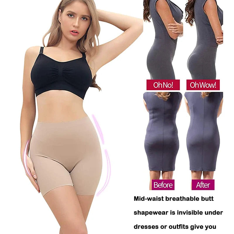 Seamless Slip Shorts Women Panties