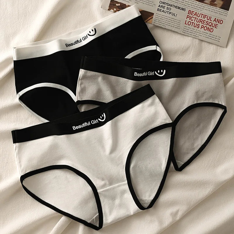 3 PCS/set Women's Cotton Soft