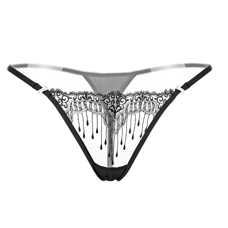 Sexy Lace Floral Thong Ladies