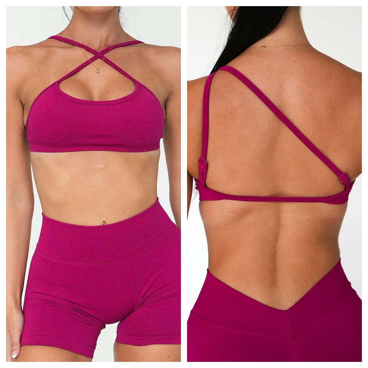Women's Seamless Yoga Bra, 3