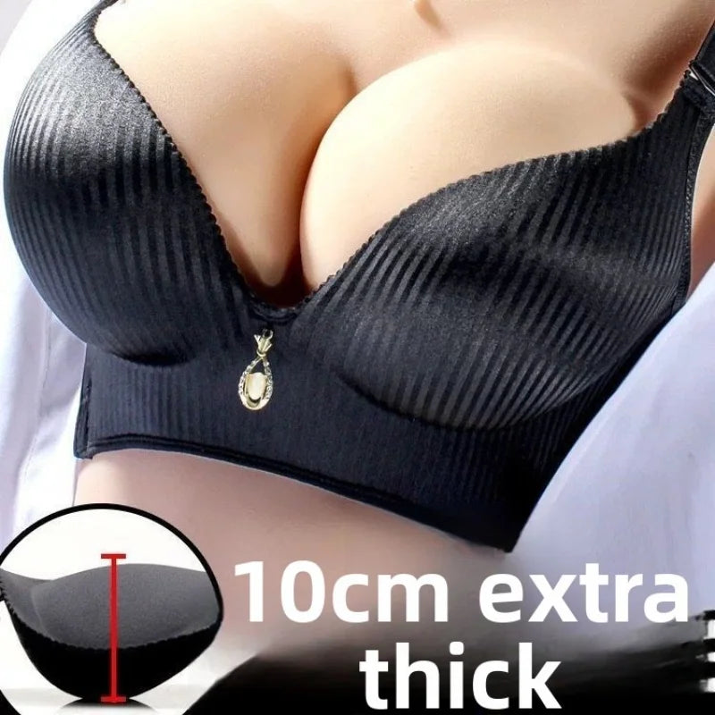 Sexy Wireless Push Up Bra No