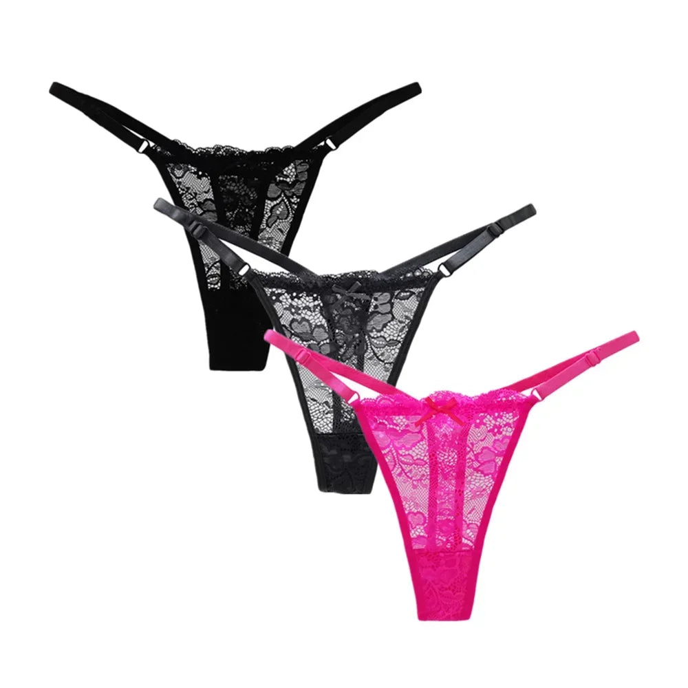 3PCS Adjustable Sexy Transparent