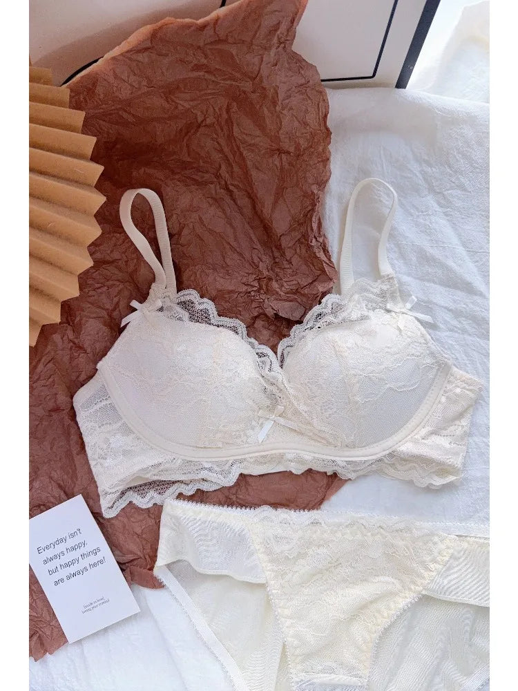 Cute Red Bra and Panty Set