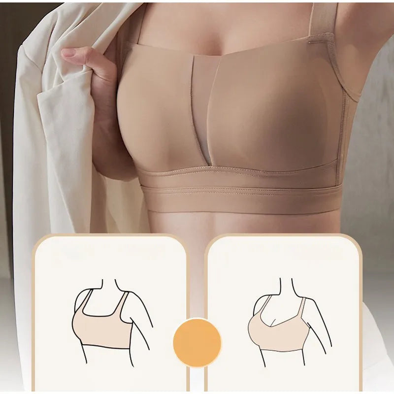 Wireless Minimizer Bra For Large
