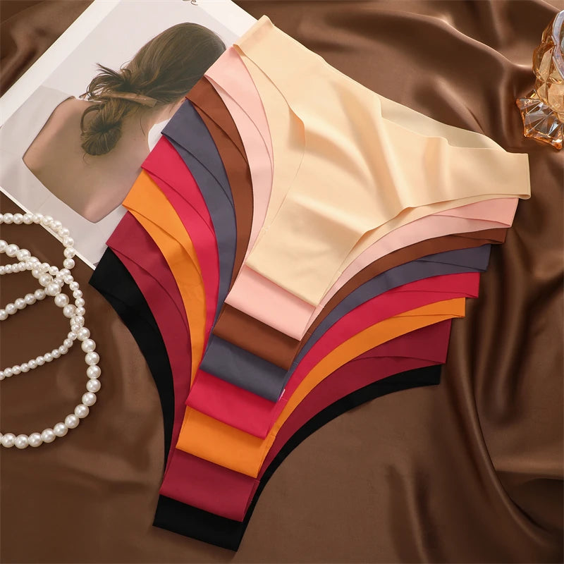 Ultra-thin Seamless Silk Underwear