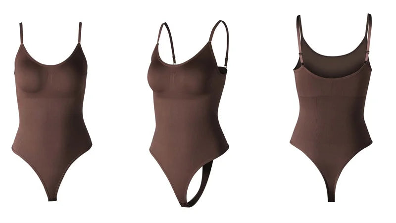 GUUDIA Spandex Bodysuit Thong
