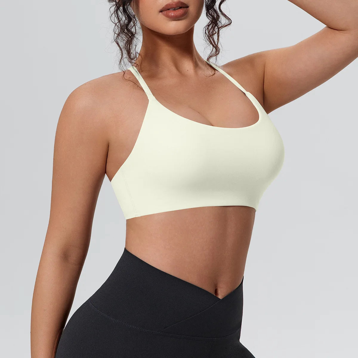Sports Bra Women Cross Strap
