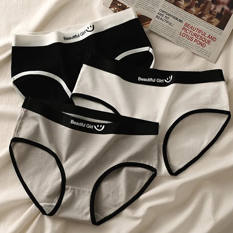 3 PCS/set Women's Cotton Soft