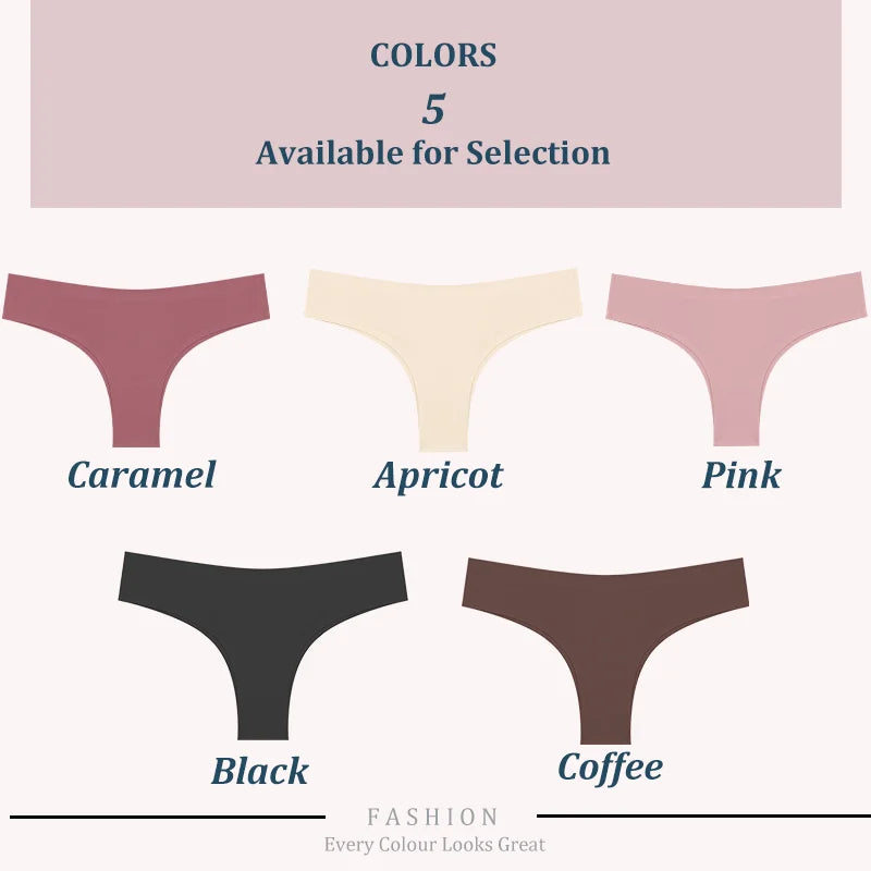 3PCS Seamless Maillard Panties