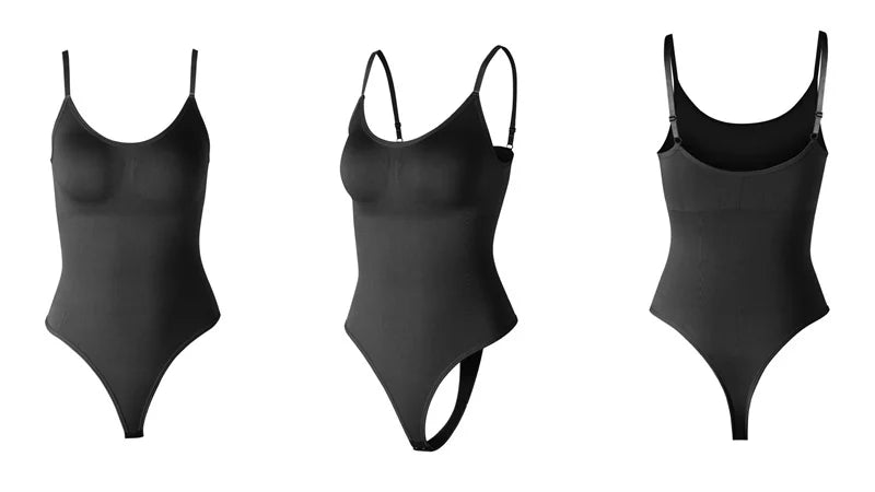 GUUDIA Spandex Bodysuit Thong