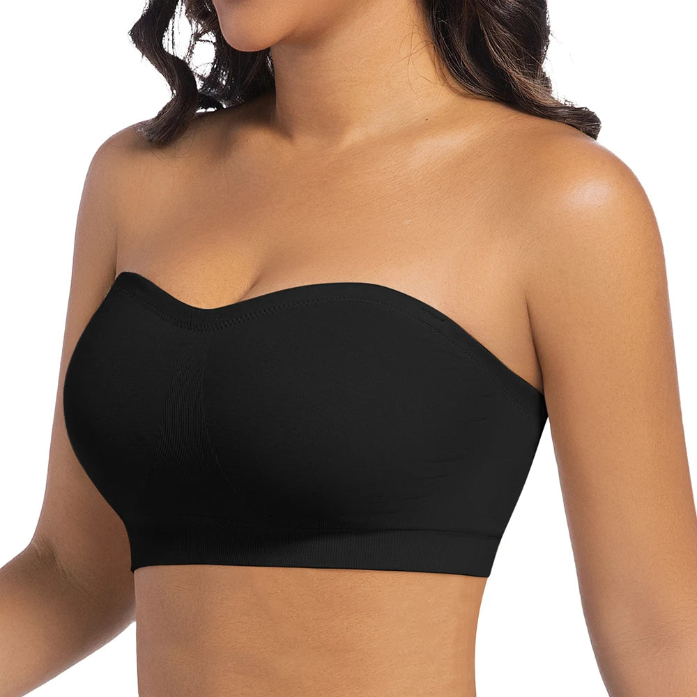 Strapless Invisible M-shaped Bra
