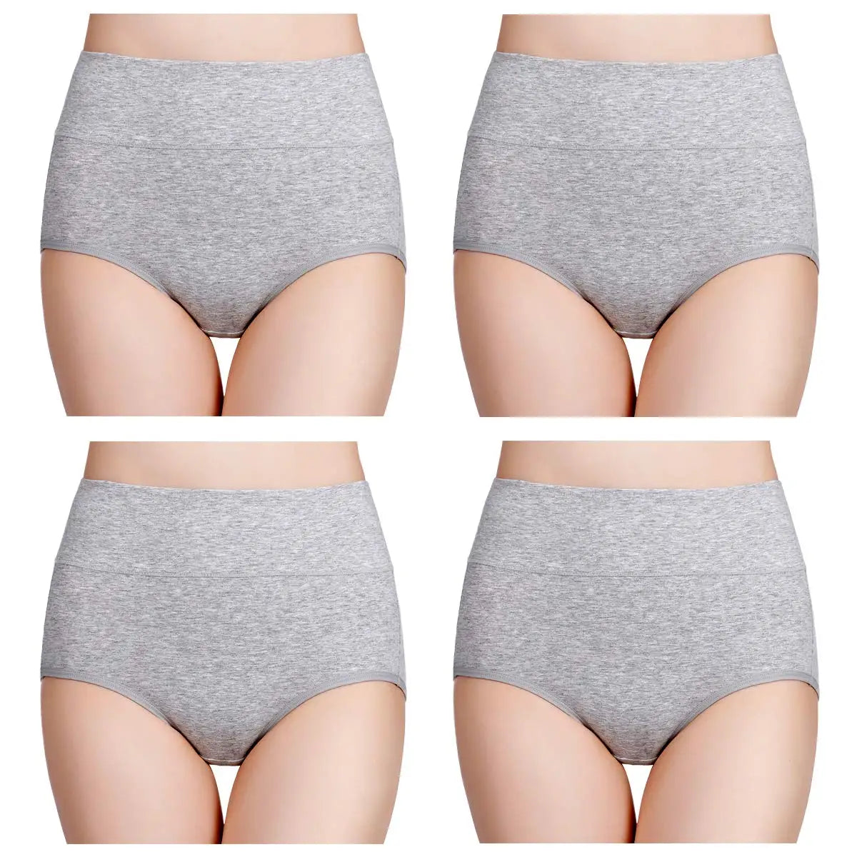4Pcs High Waisted Underwear