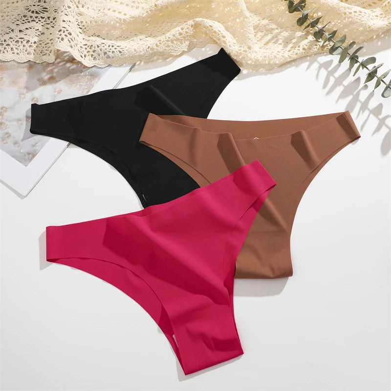Ultra-thin Seamless Silk Underwear