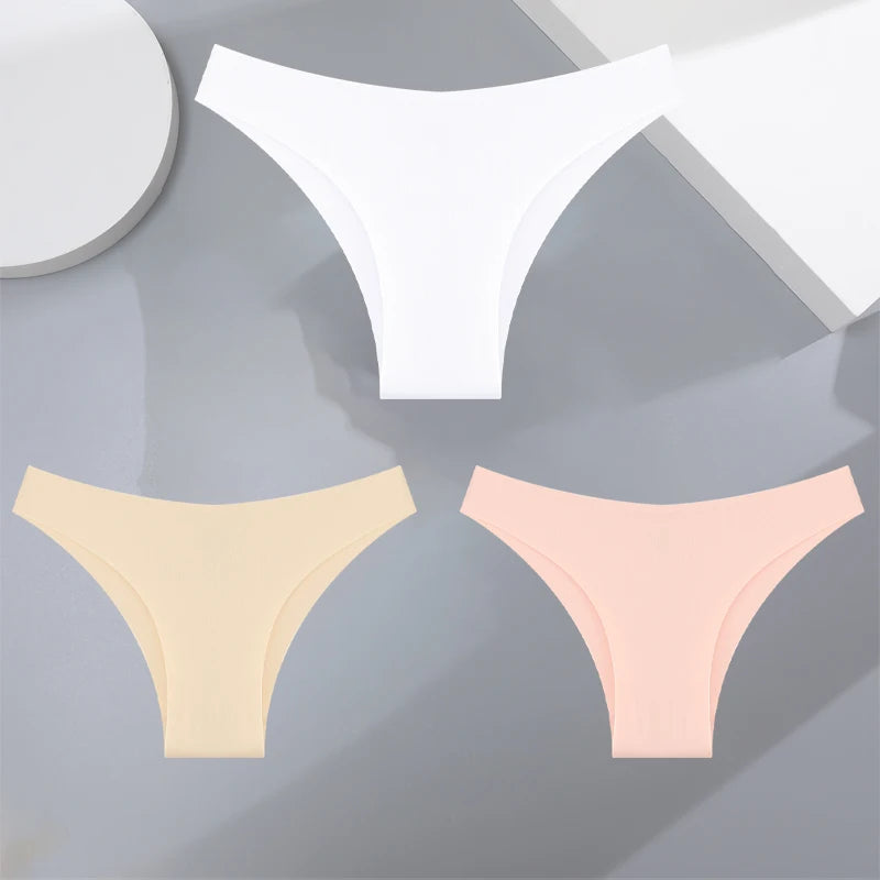 Ultra-thin Seamless Silk Underwear